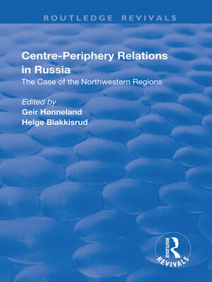 cover image of Centre-periphery Relations in Russia